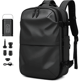Multifunctional Expandable Travel Backpack with USB Charging & Air Pump – 40L Carry-On Approved
