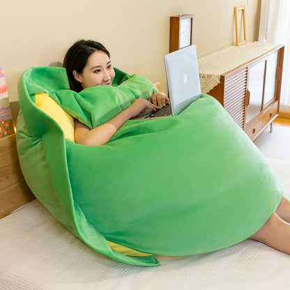 Tiktok Net Red Doll Doll Big Turtle Shell Pillow Wearable Plush Toy Doll Children Girl Gift Large